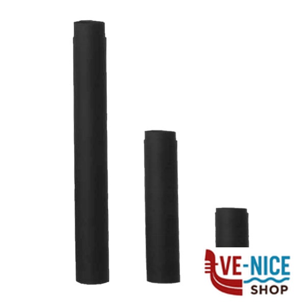 TUBO ACCIAIO 8x100 NERO 2MM PELLET ALA Y40 100 150 100 TUBI PELLET F - immagine 2