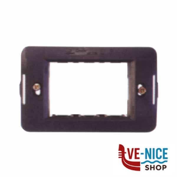 SUPPORTO COPRINTERRUTTORI MILLENIUM 3P NERO 7723 COPRINTERRUTTORI F - immagine 3
