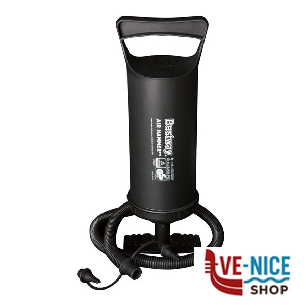 POMPA GONFIABILI MANUALE DOPPIO FLUSSO BESTW 62003 ACCESSORI PISCINE C - immagine 2