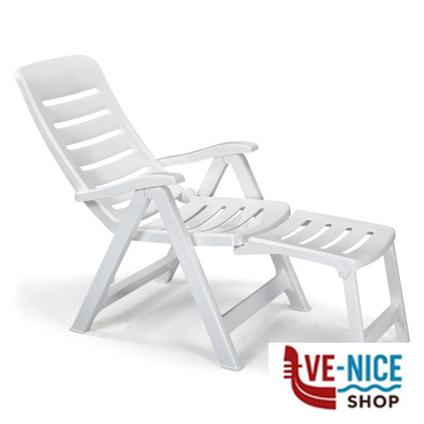 POLTRONA RESINA PIEG.QUINTILLA BIANCA PR.1138 SCAB 1138 ARREDO GIARDINO SCAB C - immagine 2