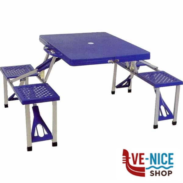 TAVOLO PIC NIC PASQUETTA cm 65x85 h 66 VETTE 03983 DN-001B TAVOLI PIC NIC C - immagine 2