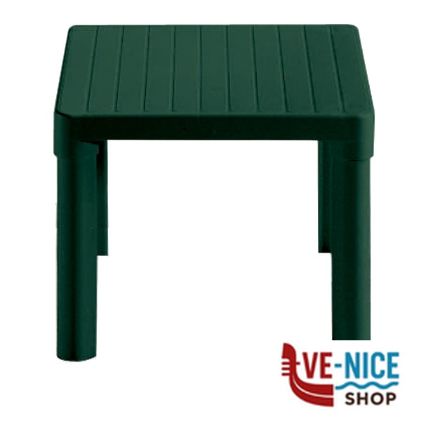 TAVOLO RESINA TIP QUADRO VERDE 47x 47 1030 SCAB 1030 ARREDO GIARDINO SCAB C - immagine 3