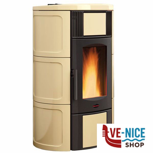 TERMOSTUFA PELLET ISIDE PERGAMENA EXTRAFLAME 1286501 - 4 S STUFE PELLET F - immagine 4