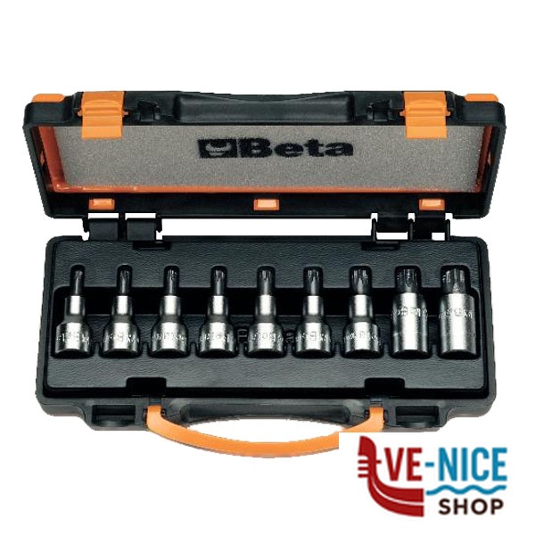 CHIAVI BUSSOLA TORX 1/2" T20/60 Pz 9 920TX/C9 BETA 009200546 BETA F - immagine 2