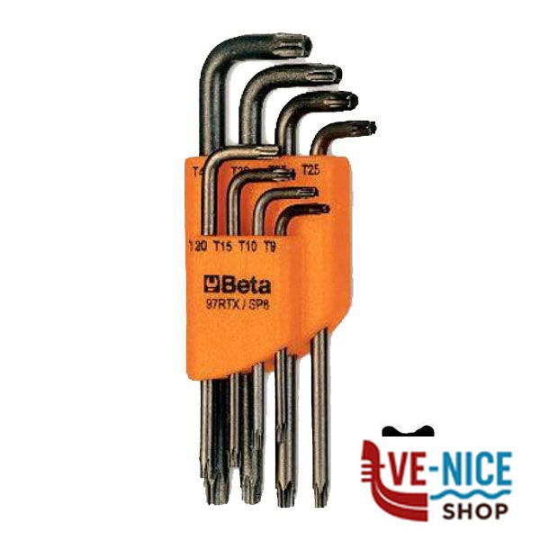 CHIAVI TORX PIEGATE T9/40 Pz 8 97RTX/SC8 BETA 000970263 BETA F - immagine 4