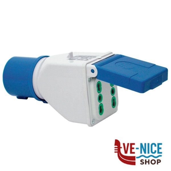 ADATTATORE SP CEE 2PT PR 2x2PT 73101 FME 73101 SPINE E ADATTATORI ELETTRICI F - immagine 4