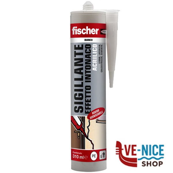 SILICONE ACRILICO INTONACO SAR310 ml 310 FISCHER 09388 FISCHER F - immagine 2