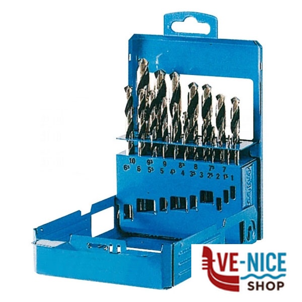 PUNTE HSS RETTIFICATE Sr Pz 19 mm 1/10 01085 KRINO 01085401 PUNTE ELICOIDALI SERIE F - immagine 4