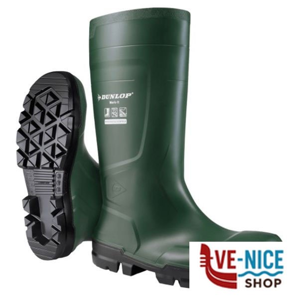 STIVALI SICUREZZA PVC GINOCCHIO 41 VERDE NB2KL01.41 STIVALI F - immagine 3