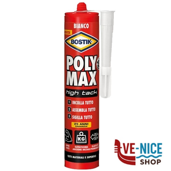 ADESIVO POLY MAX g 425 HIGH TACK BOSTIK 6316017 BOSTIK F - immagine 3