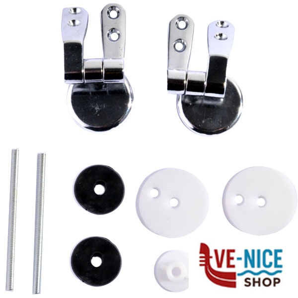 ATTACCO SEDILE WC LEGNO Pz 2 AGLAIA 01865 SEDILI WC C - immagine 2