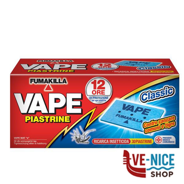 PIASTRINE ELETTROEMANATORI CLASSIC Pz 30 VAPE GA2111100 INSETTICIDI C - immagine 2