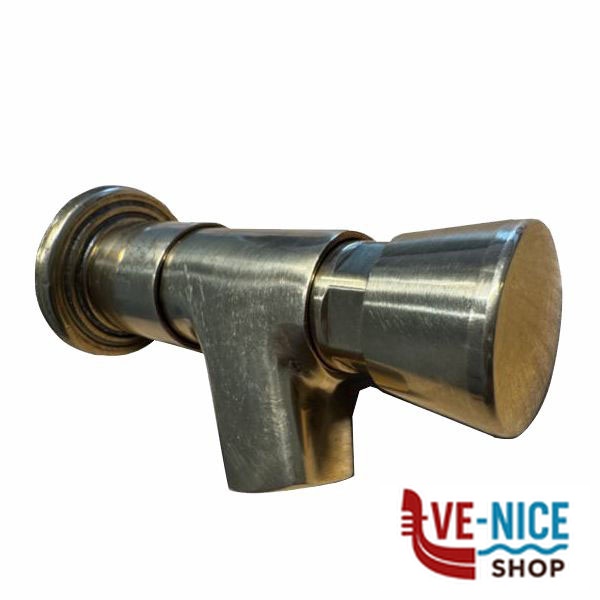 RUBINETTO OTTONE PULSANTE TEMPORIZZATO 1/2" 0256 RUBINETTI F - immagine 2