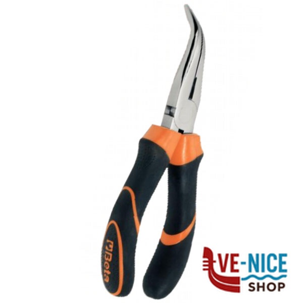 PINZA BECCHI MEZZOTONDI PIEGATI 160 1168BM BETA 011680036 BETA F - immagine 3
