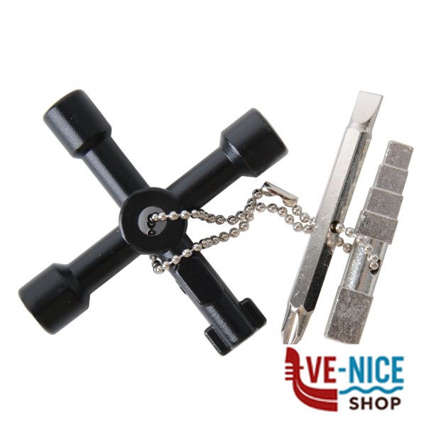 CHIAVE CROCE UNIVERSALE FERMEC BGS9805 CHIAVI CROCE F - immagine 2