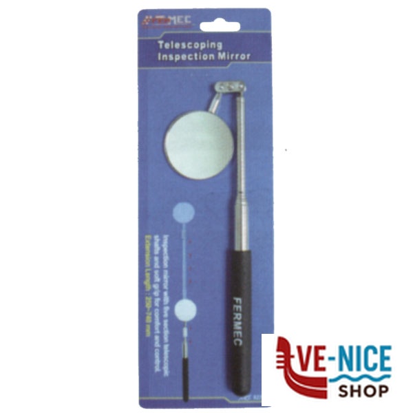 SPECCHIETTO TONDO TELESCOPICO mm 50 FERMEC 9250 SPECCHI F - immagine 3
