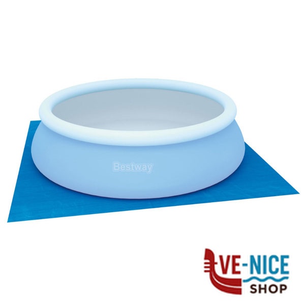 TAPPETO PISCINE QUADRATO cm 390x390 BESTW 58002 ACCESSORI PISCINE C - immagine 4