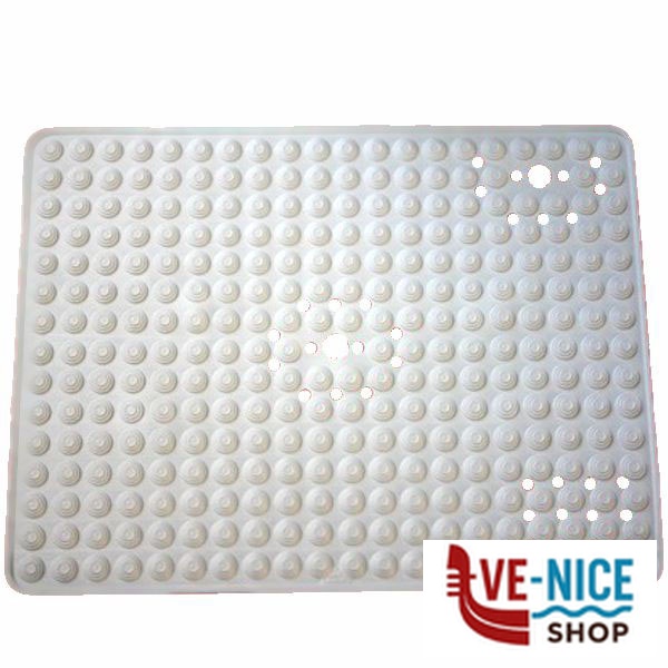 TAPPETO DOCCIA NON SLIP BIANCO cm 60x80 RIDAP 2V110A01A001006 TAPPETI DOCCIA-VASCA C - immagine 3