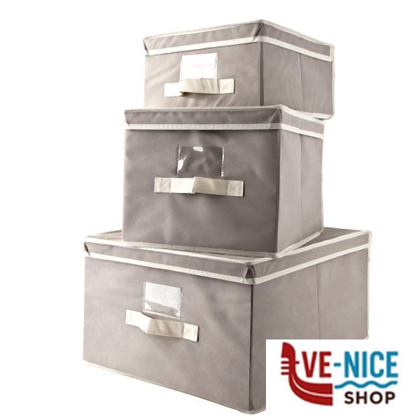 SCATOLA SAND 40x50 h 25 XTRA 06307 SC-10 SCATOLE GUARDAROBA C - immagine 2