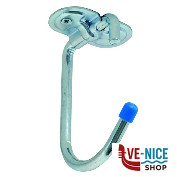 MENSOLA GANCIO U SOFFITTO cm 13 4120 AL 4120AZ00 MENSOLE F - immagine 4