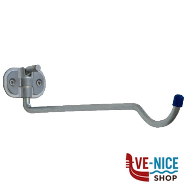 MENSOLA GANCIO UNCINO RIIPIEGABILE cm 32 4110 AL 4110AZ320 MENSOLE F - immagine 2