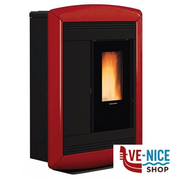 STUFA PELLET SOUVENIR LUX PLUS BORDEAUX EXTRAFLAME 1275707 - 4 S STUFE PELLET F - immagine 4
