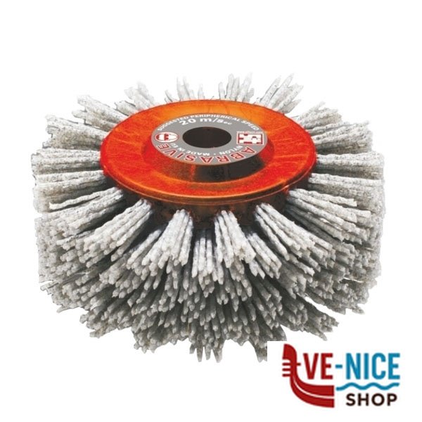 SPAZZOLA RULLO 140 MA14 gr 80 NYLON SIT RPA-3242 SPAZZOLE ELETTROUTENSILI F - immagine 3