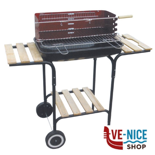 BARBECUE BASE LEGNO 58x38 h 73 LAPILLO 00711 BARBECUE C - immagine 3