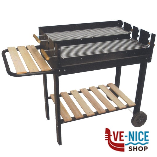 BARBECUE BASE LEGNO 73x50 h 83 LAPILLO 00065 BARBECUE C - immagine 3