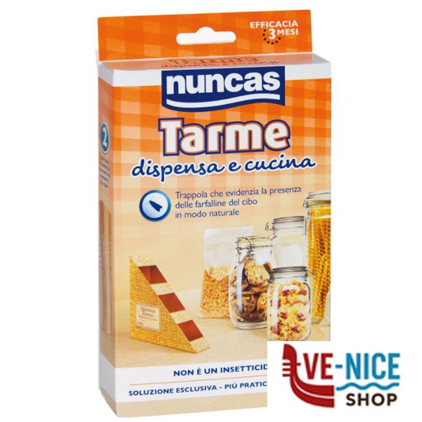 ANTITARME DISPENSA E CUCINA Pz 2 NUNCAS F4 4000504 NUNCAS C - immagine 2