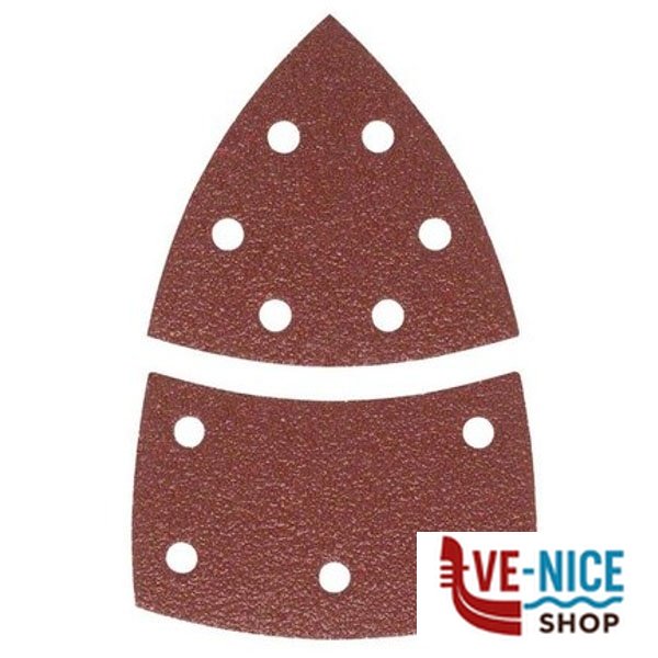 FOGLIO ABRASIVO DELTA 102x63 gr 180 Pz 10 BOSCH 2.608.607.410 BOSCH ACCESSORI F - immagine 3