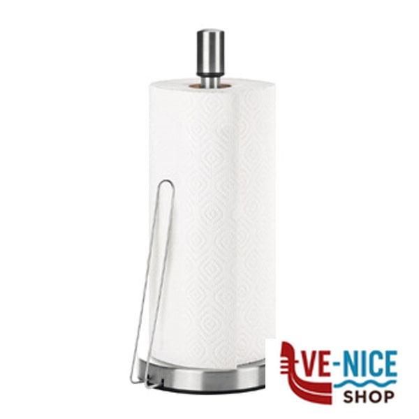 PORTAROTOLO VERTICALE INOX PRESIDENT TESCOMA 639080 PORTAROTOLI CUCINA C - immagine 3