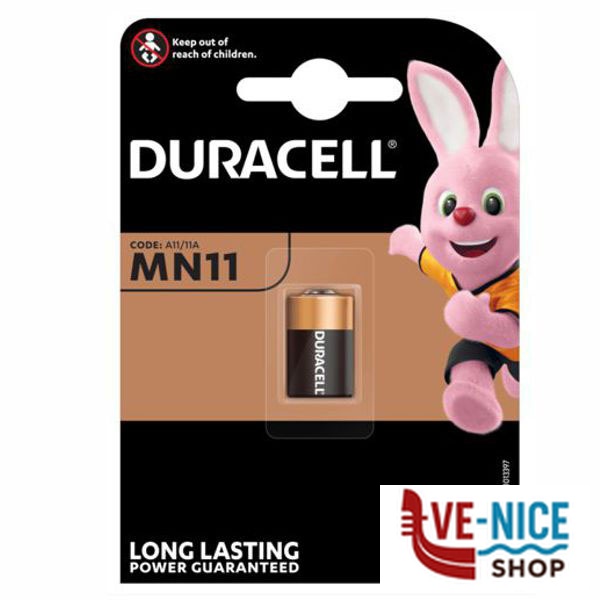 PILA ALKALINA MINIMICRO V6 MN11 DURACELL DUR11 PILE F - immagine 3