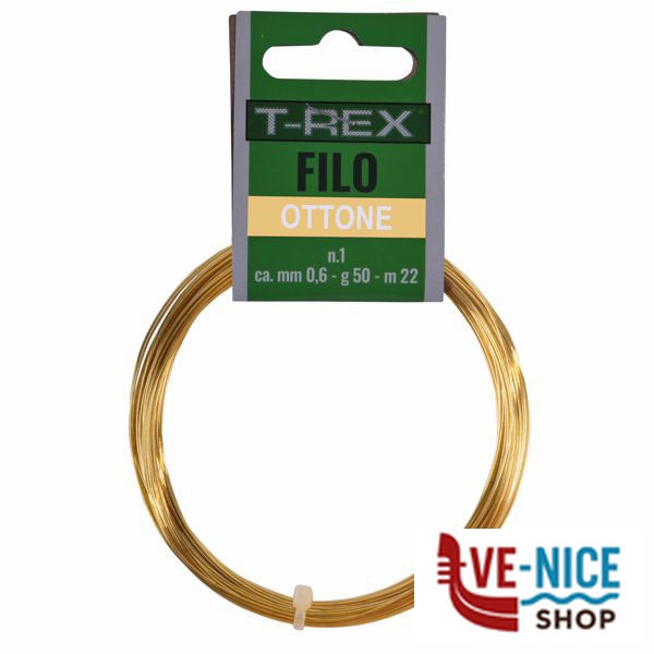 FILO OTTONE mm 0,80 g 50 m 12 TREX 01228 FILO OTTONE F - immagine 4