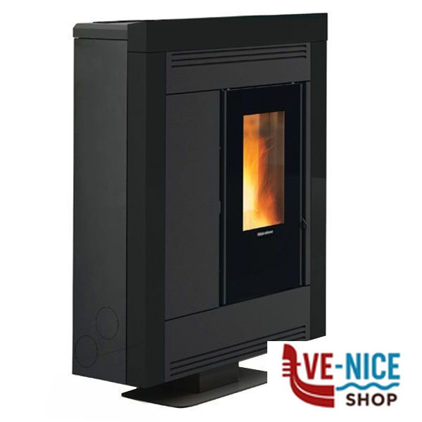 STUFA PELLET SOUVENIR STEEL PLUS NERA EXTRAFLAME 1293952 - 5 S STUFE PELLET F - immagine 3