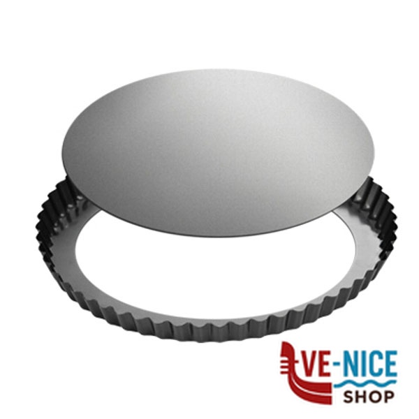STAMPO CROSTATA FONDO REMOV. cm 28 DELICIA TESCOMA 623115 TEGLIE E STAMPI TESCOMA C - immagine 2