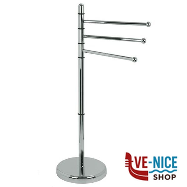 PORTASCIUGAMANI PIANTANA GYRO' INOX ARTEX 19.60.12 PORTASCIUGAMANI C - immagine 4