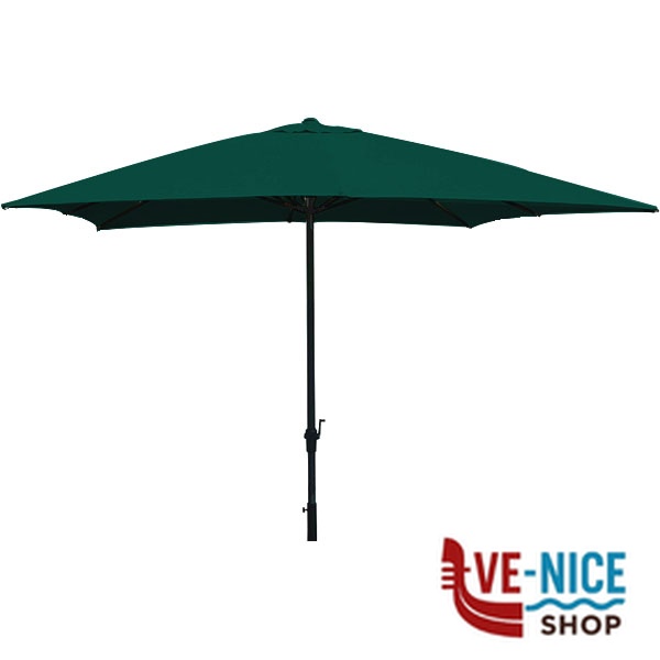OMBRELLONE METALLO TELO VERDE 300 VETTE 06779 OMBRELLONI METALLO C - immagine 3
