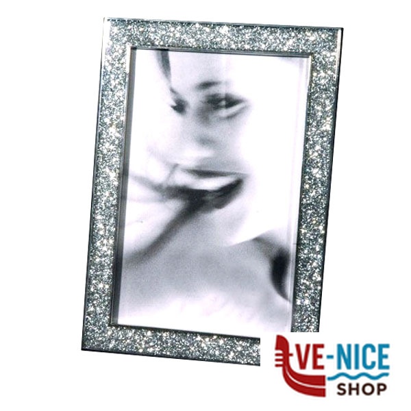 PORTAFOTO GLITTERATO WAVES 406 cm 10x15 MASCAGNI 2GAM406 CORNICI E PORTAFOTO MASCAGNI C - immagine 3