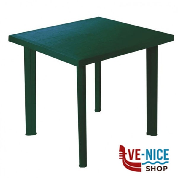 TAVOLO RESINA FIOCCO VERDE 80x75 PROGARDEN 47860 ARREDO GIARDINO PROGARDEN C - immagine 2
