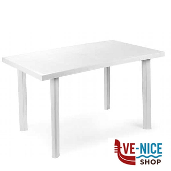 TAVOLO RESINA VELO BIANCO 126x76 PROGARDEN 90880 ARREDO GIARDINO PROGARDEN C - immagine 2