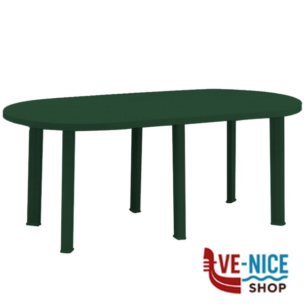 TAVOLO RESINA VERDE 181x90 PROGARDEN 47980 ARREDO GIARDINO PROGARDEN C - immagine 4