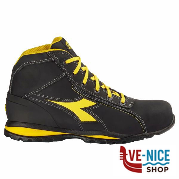 SCARPE GLOVE MID NERO ALTE 40 S3 DIADORA 181140-80013 SCARPE ANTINFORTUNISTICHE F - immagine 3