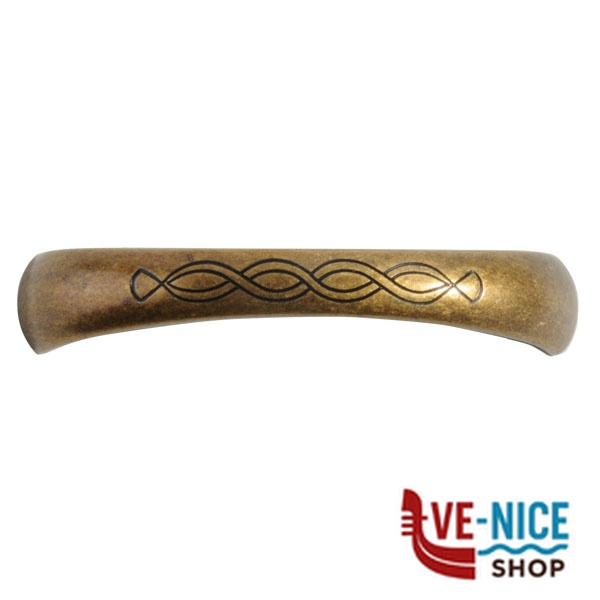MANIGLIA ARCO ZAMA ORO VALENZA 64 3834 MS MG3834GD MANIGLIE F - immagine 2