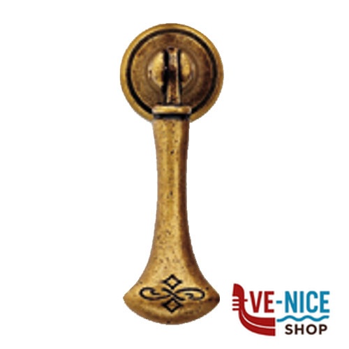 MANIGLIA PENDENTE ZAMA FLORANCE 28x58 5615 MS MG5615GD MANIGLIE F - immagine 2