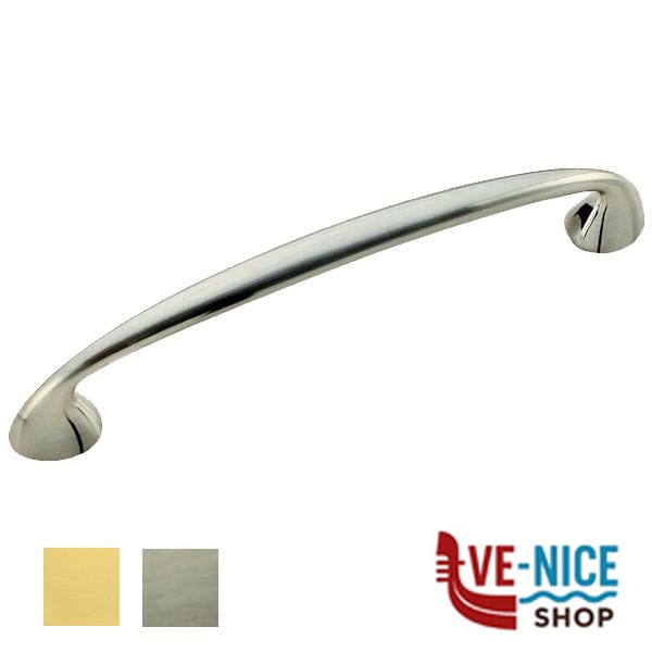 MANIGLIA ZAMA OTTONATA LUCIDA 96 23500 GAMET MG23500GD MANIGLIE F - immagine 2