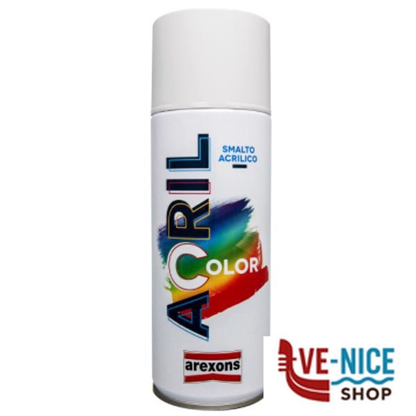 SMALTO ACRIL SPRAY 9003 BIANCO SEGNALE AREXONS 3962 AREXONS F - immagine 3
