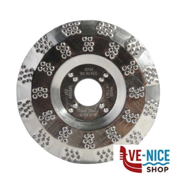 DISCO SGROSSATORE LEGNO/PVC 115 SPEEDYCUT G001 LAME CIRCOLARI F - immagine 2