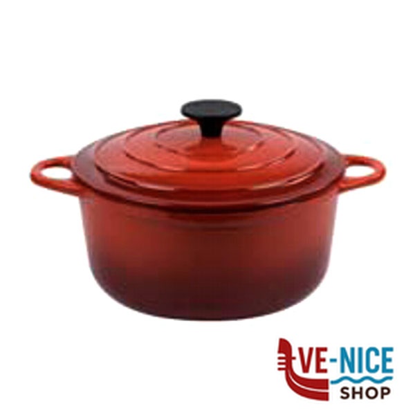CASSERUOLA GHISA TONDA COP. NORMANDIE cm 24 ILSA 04000240GCV PENTOLE ILSA C - immagine 2