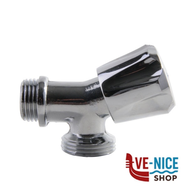 RUBINETTO LAVATRICE INCLINATO 1/2" 500 RUBINETTI F - immagine 5